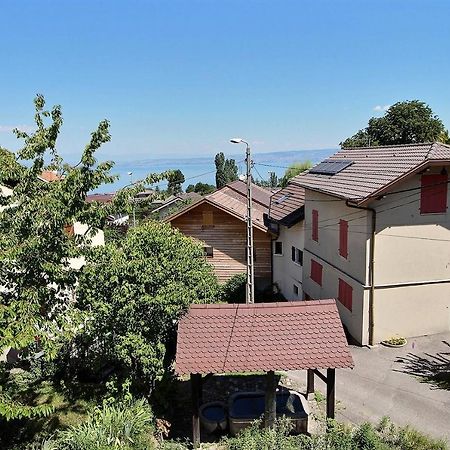 Apt Type 3 En Duplex Sur Evian Les Bains Vue Lac Exterior foto